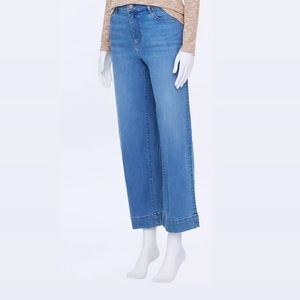 ⭐️NWT⭐️ LOFT Outlet High Rise Slim Wide Leg Jeans